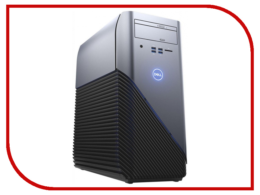 фото Настольный компьютер Dell Inspiron 5675 Black 5675-4773 (AMD Ryzen 5 1400 3.2 GHz/8192Mb/1000Gb+256Gb SSD/DVD-RW/AMD Radeon RX 570 4096Mb/Wi-Fi/Bluetooth/Windows 10 Home 64-bit)