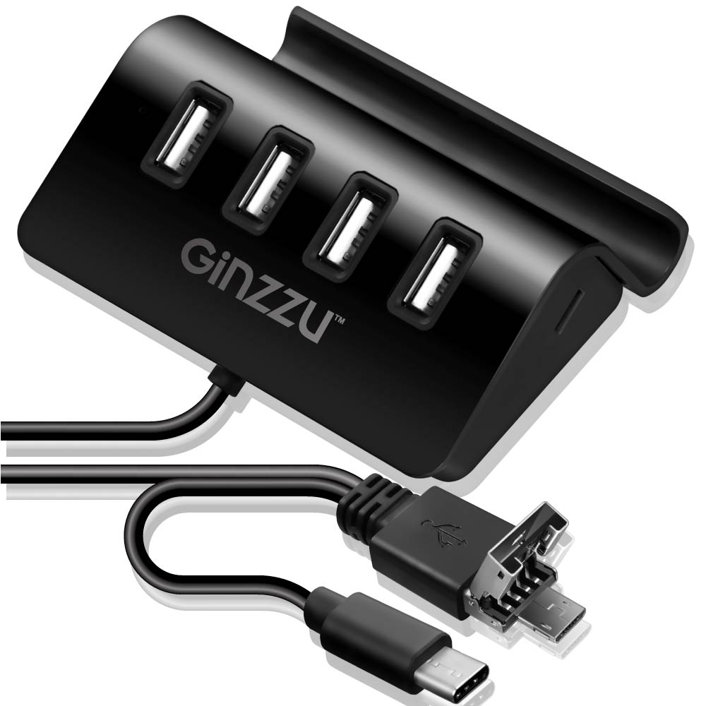 

Хаб USB Ginzzu GR-519UB, GR-519UB