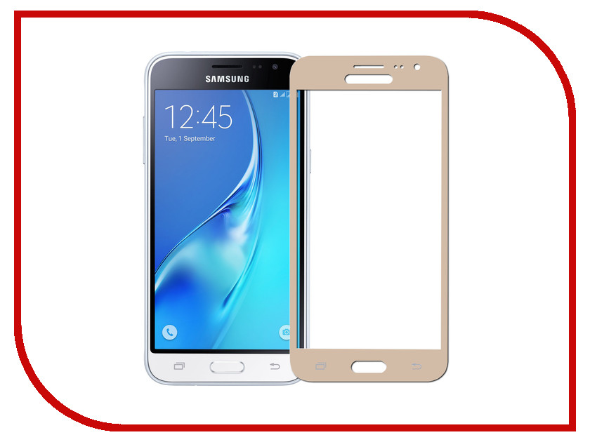 

Аксессуар Защитное стекло Samsung Galaxy J3 2016 Pero 2.5D Gold