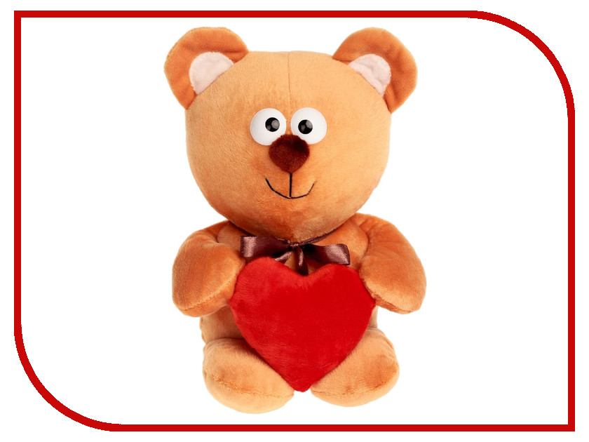 

Игрушка Princess Love Мишутка с сердцем 30cm Beige 2057706
