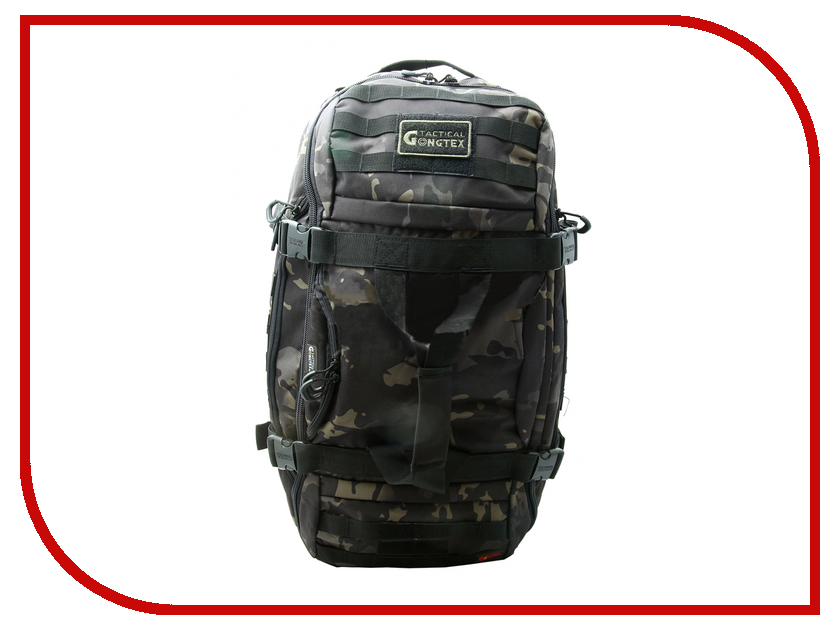 

Рюкзак Gongtex GB0308 Black Camouflage Тактический