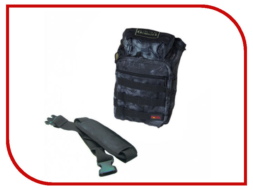 

Сумка Gongtex GB0293 Black Camouflage Тактическая