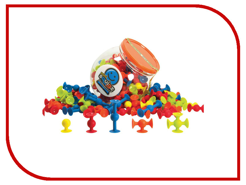 

Конструктор Fat Brain Toys Mini Squigz 75 дет. FBT-FA107-1