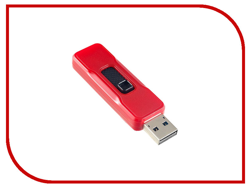 

USB Flash Drive 64Gb - Perfeo S04 Red PF-S04R064