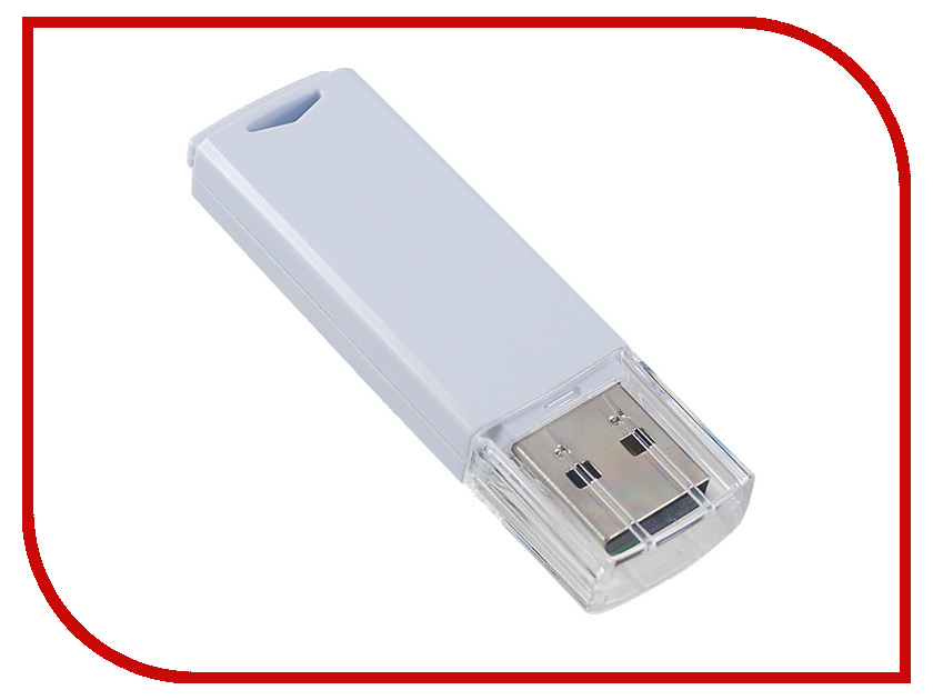 

USB Flash Drive 64Gb - Perfeo C06 White PF-C06W064