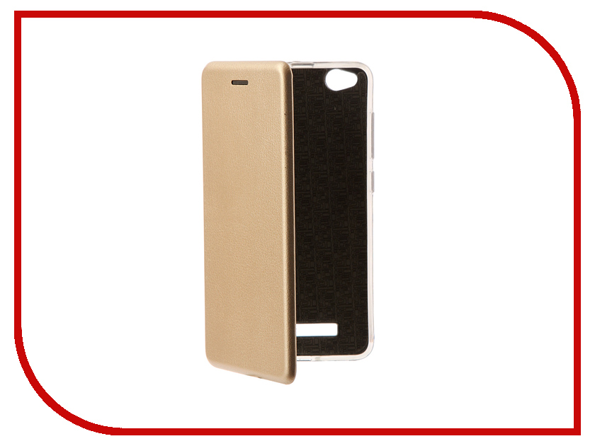 фото Аксессуар Чехол Xiaomi Redmi 4A Zibelino Book Gold ZB-XIA-RDM-4A-GLD