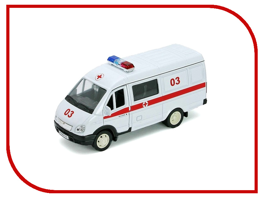 

Игрушка Welly ГАЗель Скорая Помощь 42387BAE, 42387BAE