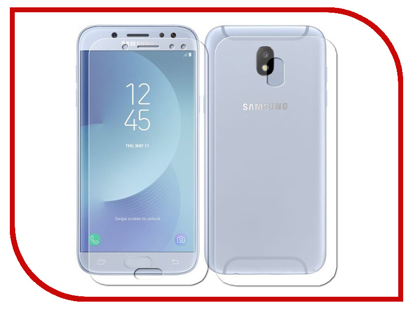 

Аксессуар Защитная плёнка Samsung Galaxy J7 2017 J730 Monsterskin Super Impact Proof 360 2in1 Front&Back