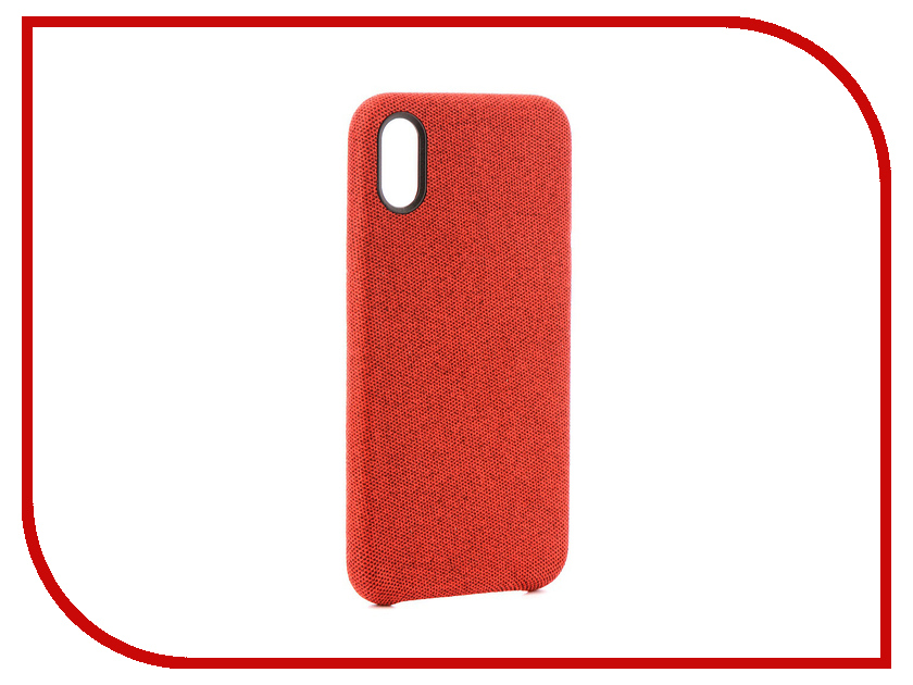 

Аксессуар Чехол Innovation Jeans для APPLE iPhone X Red 10788