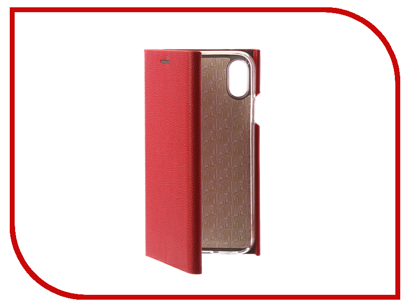 

Аксессуар Чехол Innovation Ракушка Silicone для APPLE iPhone X Red 11054