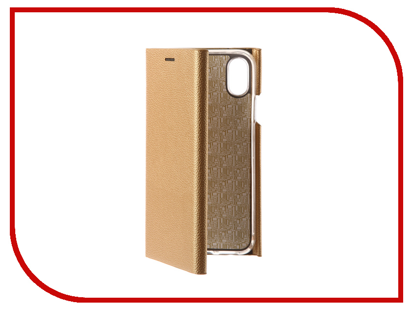

Аксессуар Чехол Innovation Ракушка Silicone для APPLE iPhone X Gold 11053
