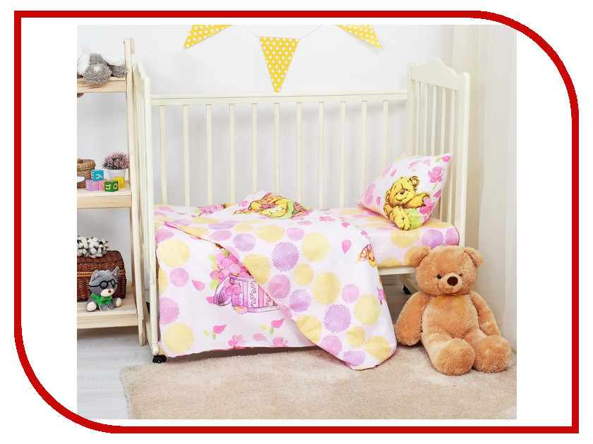 

Комплект Алмакс Kids Сюрприз 1640 112x147/110x150/40x60 Поплин 2809458