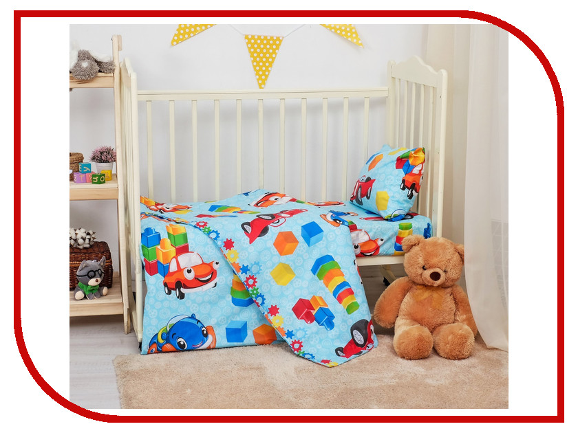 

Комплект Алмакс Kids Игрушка 1742 112x147/110x150/40x60 Поплин 2809461