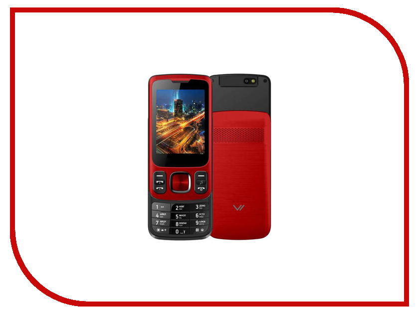 фото Сотовый телефон Vertex S107 Red