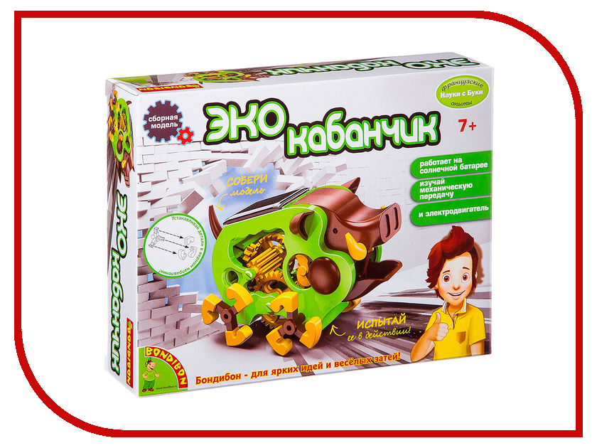 

Игра Bondibon Науки с Буки Эко кабанчик ВВ2406