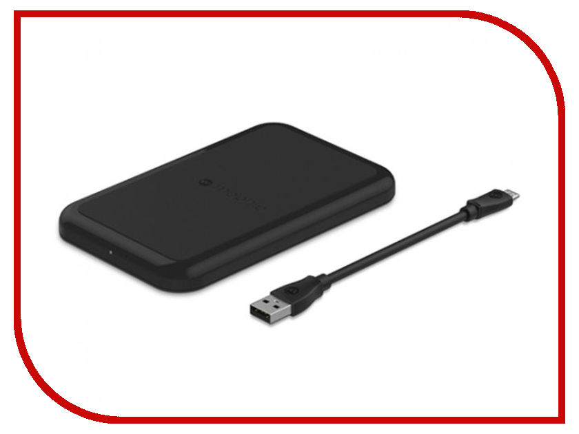 

Зарядное устройство Mophie Wireless Charging Pad 7.5W WRLS-CHGPAD-AC-BLK 4170, WRLS-CHGPAD-AC-BLK