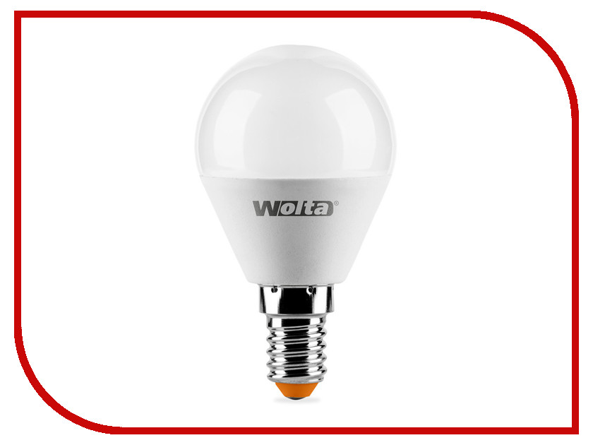 

Лампочка Wolta LED GL45/6W/3000K/E14 25Y45GL6E14-S