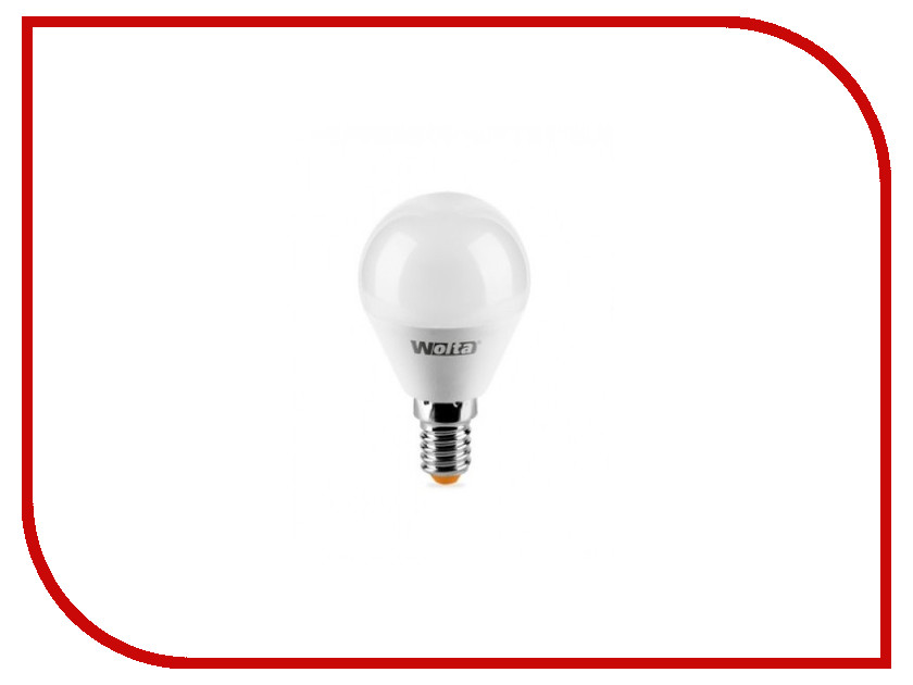 

Лампочка Wolta LED GL45/6W/4000K/E14 25S45GL6E14-S
