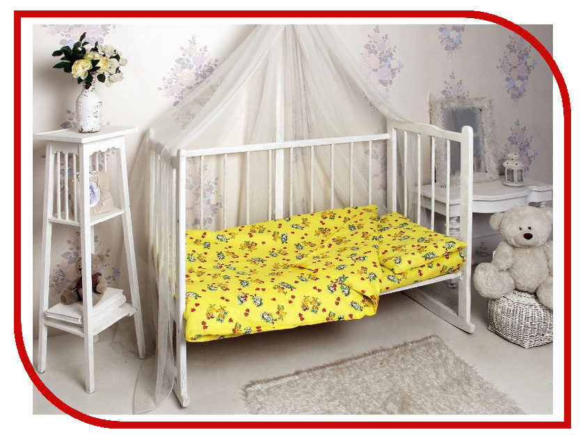 

Комплект Алмакс Kids Утята 797/3 112x147/110x150/40x60 Бязь Yellow 1920304