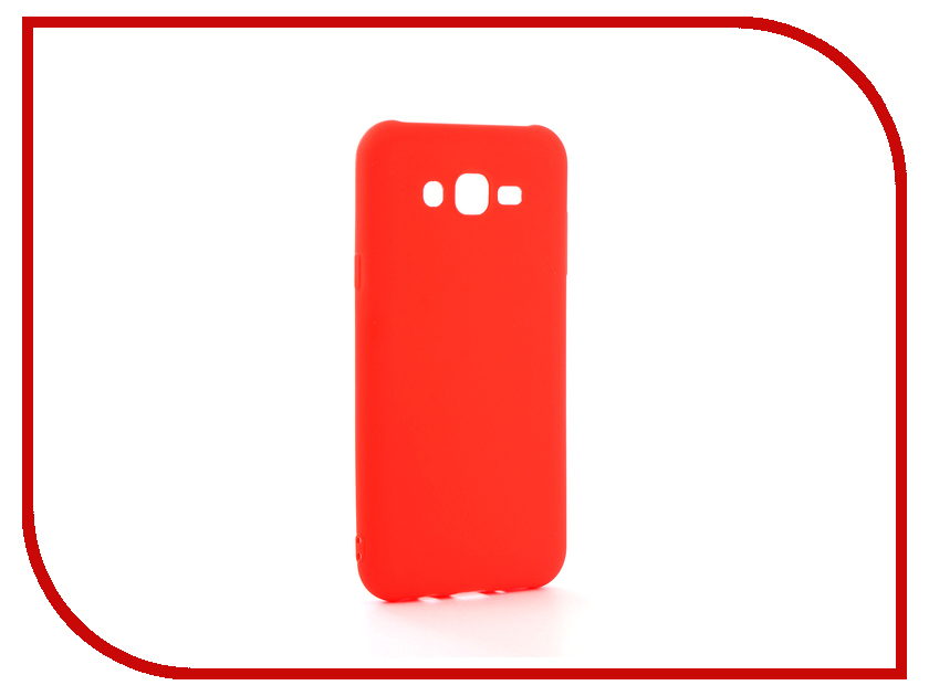 фото Аксессуар Чехол Samsung Galaxy J7 Neo Neypo Soft Matte Silicone Red NST3574