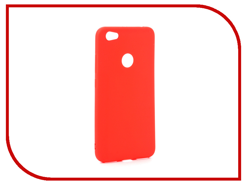 

Аксессуар Чехол Xiaomi Redmi Note 5A Neypo Soft Matte Silicone Red NST3575