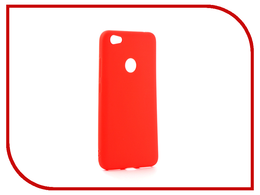 фото Аксессуар Чехол Xiaomi Redmi 5A Neypo Soft Matte Silicone Red NST3572