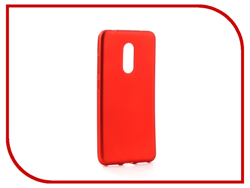 фото Аксессуар Чехол Xiaomi Redmi 5 Neypo Neon Silicone Red NSTN3523