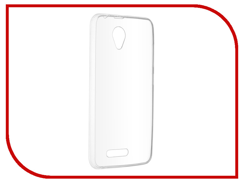 фото Аксессуар Чехол-накладка Prestigio Wize G3 SkinBox Slim Silicone Transparent T-S-PWG3-005