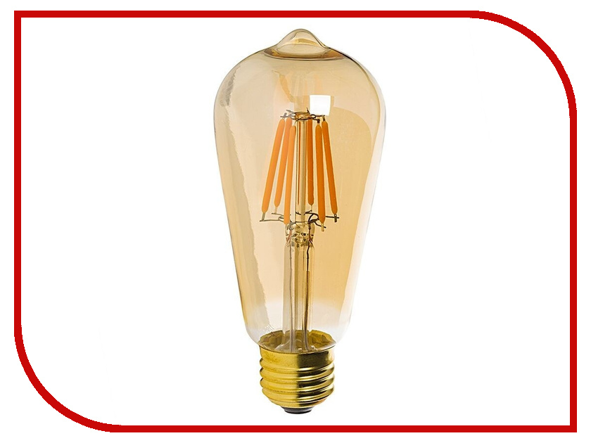 

Лампочка Rev LED Filament Vintage ST64 E27 5W 2700K DECO Premium теплый свет 32435 5, 32435 5