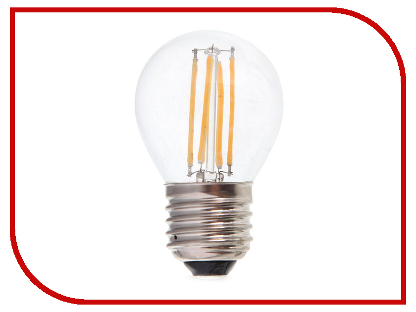 

Лампочка Rev LED Filament Шарик G45 E27 7W 2700K DECO Premium теплый свет 32443 0