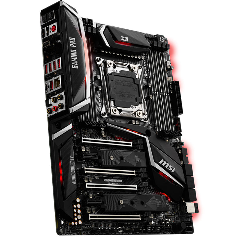 

Материнская плата MSI X299 GAMING PRO CARBON, X299 GAMING PRO CARBON