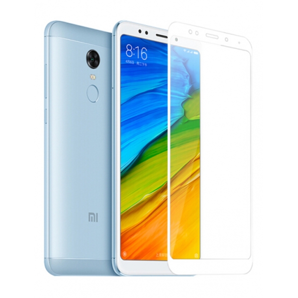 

Аксессуар Закаленное стекло DF для Xiaomi Redmi 5 Plus Full Screen xiColor-23 White, Xiaomi Redmi 5 Plus