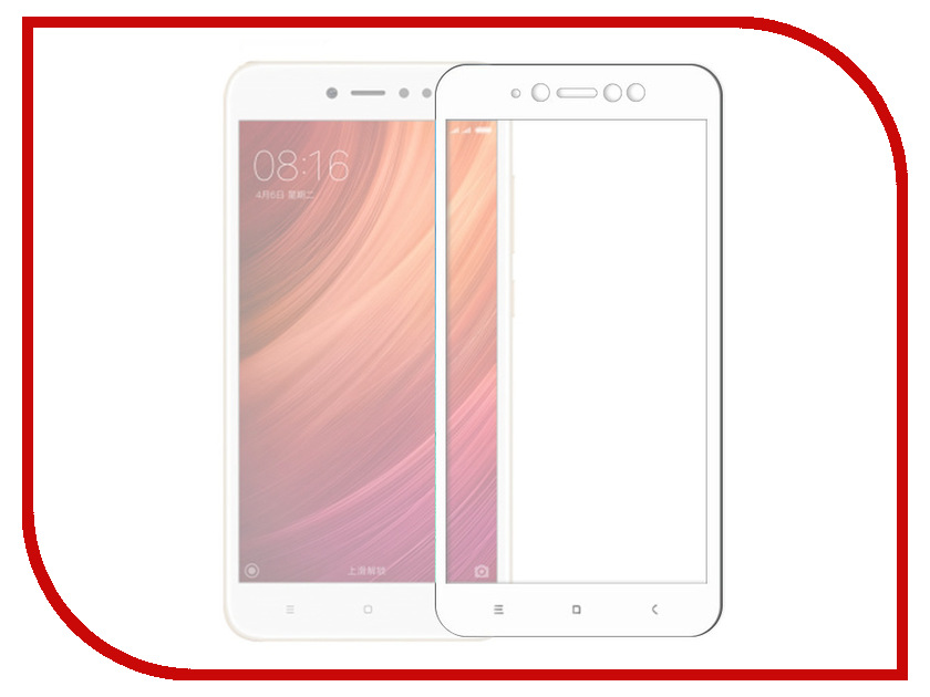 

Аксессуар Закаленное стекло Xiaomi Redmi 5A DF Full Screen xiColor-24 White