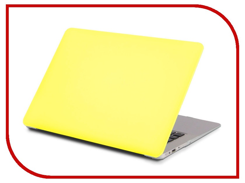 фото Аксессуар Чехол 13.3-inch Gurdini для APPLE MacBook Retina 13 Matt Acid Yellow