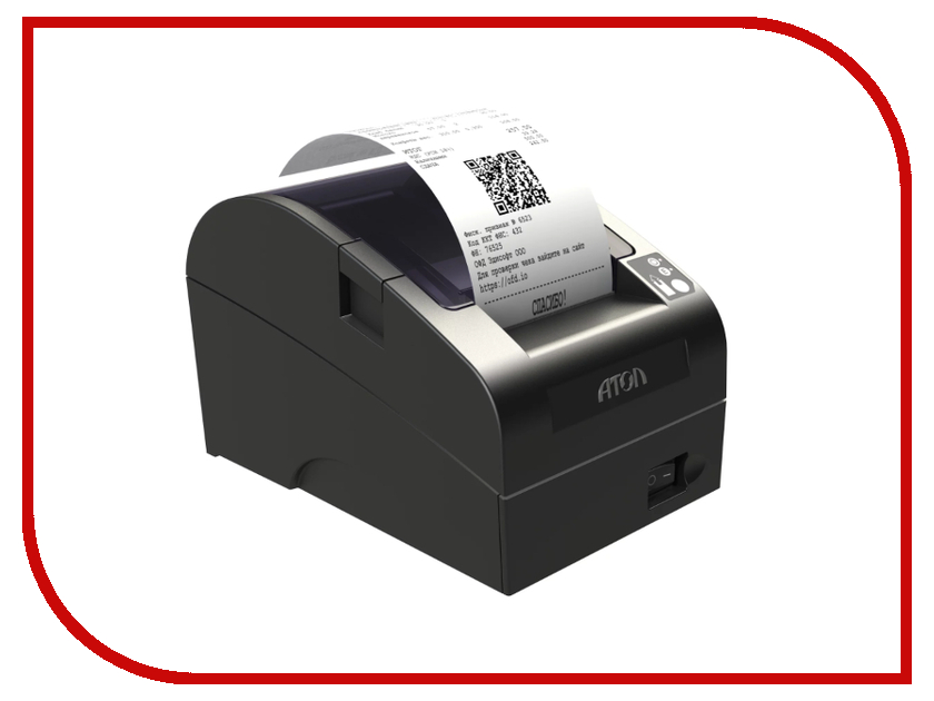 

Фискальный регистратор Атол FPrint-22ПТК с фискальным накопителем 1.1 на 15 месяцев Black