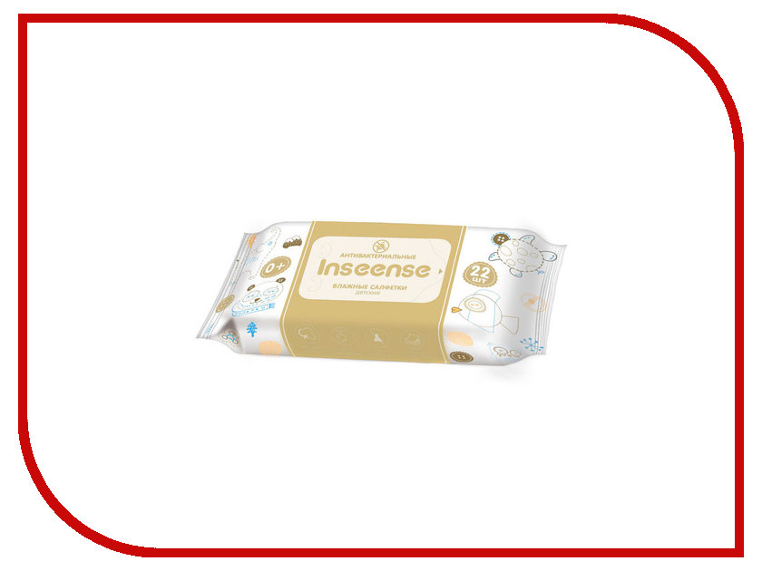 

Салфетки Inseense С лосьоном 22шт 650141