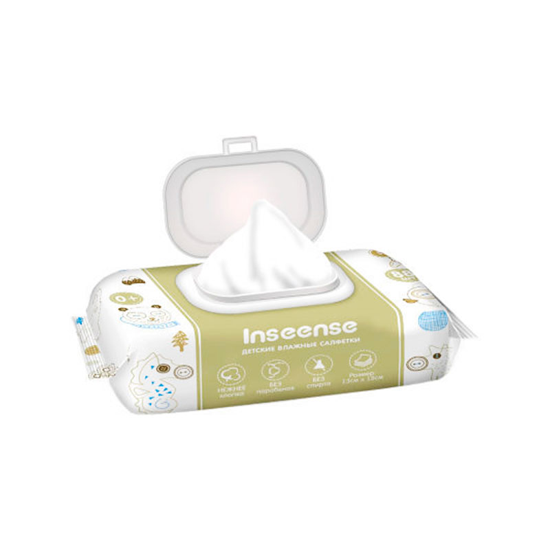 

Салфетки Inseense С лосьоном 88шт 650189, С лосьоном