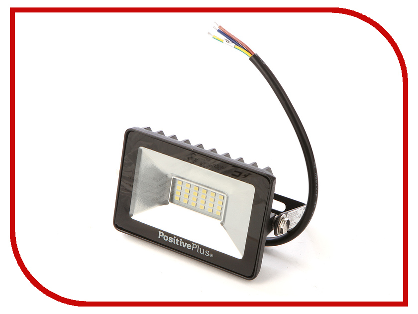 фото Прожектор Positive Plus PP0401-0002 20W 220V 6500K SMD IP65 Black