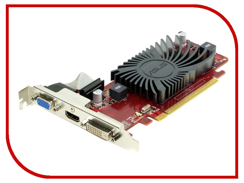 

Видеокарта ASUS Radeon R5 230 625MHz PCI-E 2.1 1024Mb 600MHz 64 bit DVI HDMI HDCP R5230-SL-1GD3-L