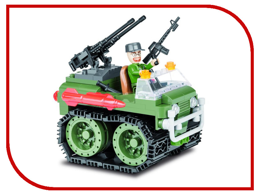 

Конструктор Cobi Small Army Мобильная ракетная установка 140 дет. 2161, Мобильная ракетная установка