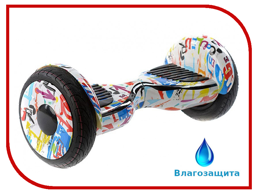 

Гироскутер Asixbot Pro 10.5 TaoTao APP Самобалансировка + влагозащита Graffiti White
