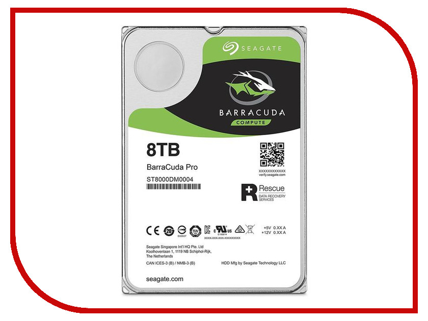 

Жесткий диск Seagate ST8000DM004 8Tb, ST8000DM004