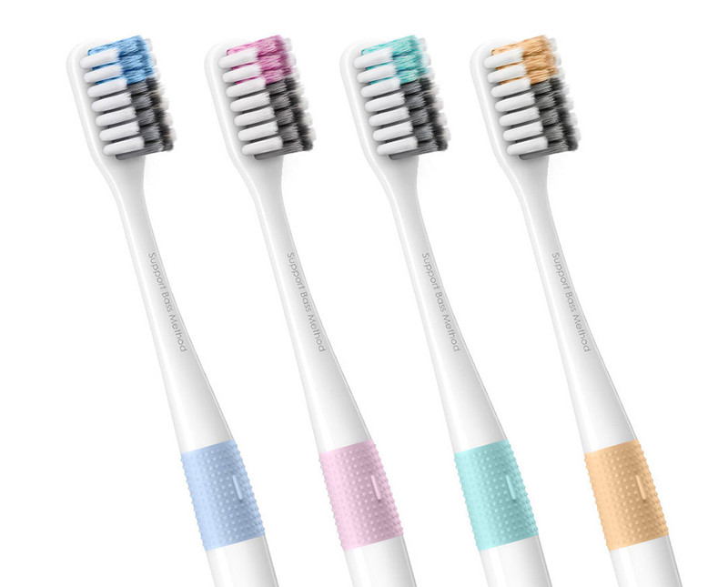 фото Щетка набор xiaomi doctor b bass method toothbrush 4шт