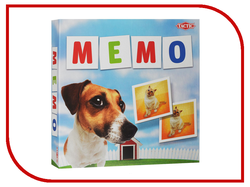

Настольная игра Tactic Мемо Животные 2 41439