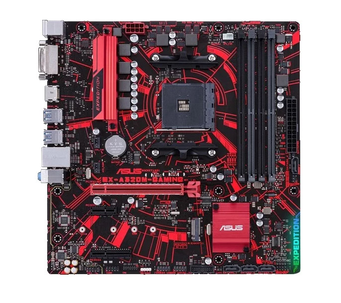 

Материнская плата ASUS EX-A320M-GAMING, EX-A320M-GAMING