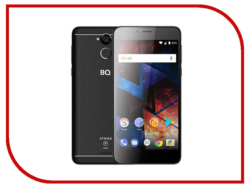 

Сотовый телефон BQ 5594 Strike Power Max Black Brushed