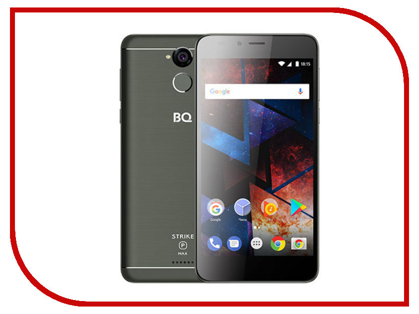 

Сотовый телефон BQ 5594 Strike Power Max Mint Gray Brushed