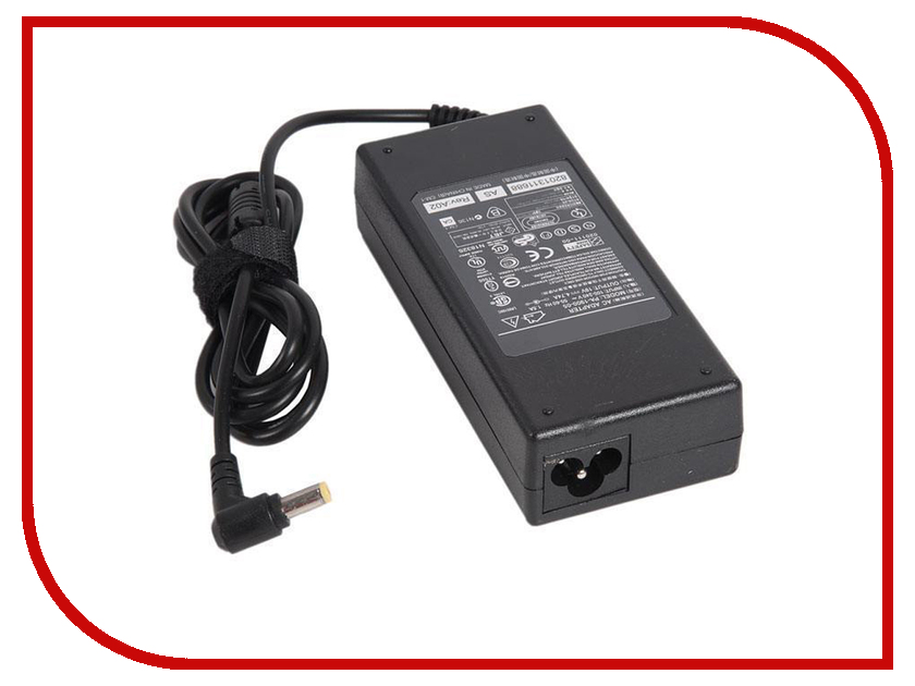 

Блок питания RocknParts Zip 19V 4.74A 90W для Acer Aspire 1300/1640/1680/2000/3000/3680/5570/7520 /TravelMate C100/C300/230/290/2310/2480/3200/4060/5100/5720/8100 / Extensa 4220/4620/5220/5620 PA-1900-05 347618, PA-1900-05