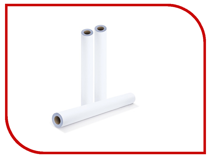 

Рулон для плоттера Brauberg 841mm x 175m втулка 76mm 80g/m2 110457, Рулон для плоттера 841mm x 175m