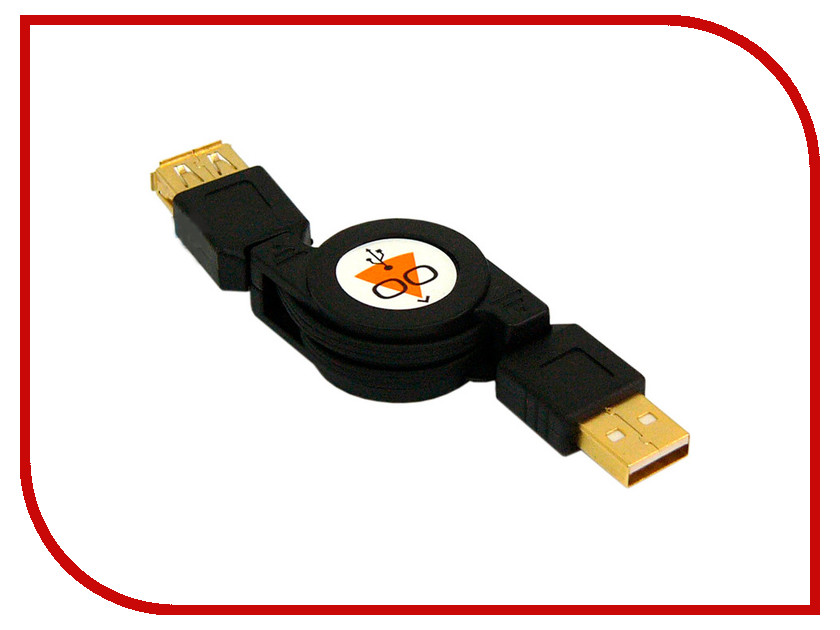 

Аксессуар Konoos USB 2.0 AM-AF 0.75m Black KCR-USB2-AMAF-0.75